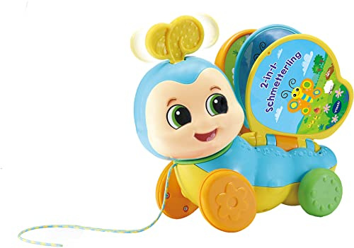 VTech 80-613404 2-in-1-Schmetterling Babyspielzeug, Mehrfarbig
