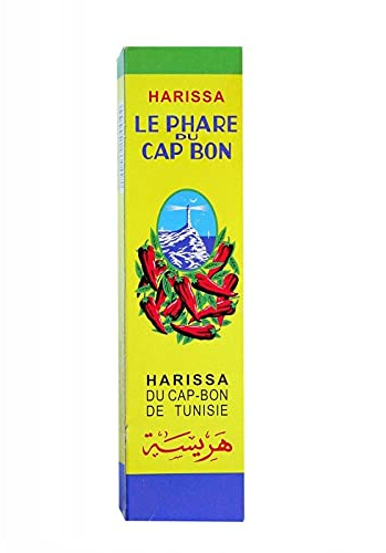 Harissa Tube 140g de Qualité Supérieure - Épice orientale by PHARE DU CAP BON | Saveurs Authentiques Tunisienne | Idéale pour Sublimer vos Plats - Le Lot De 6