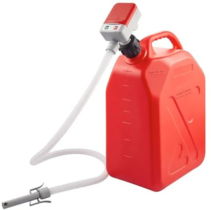 Langjiee Car Battery Pump Liquid Transfer Water Transfer Oil Transfer Household Small Mechanical Refueling Hose Battery Oil Pump (oil Drum Not Included)
