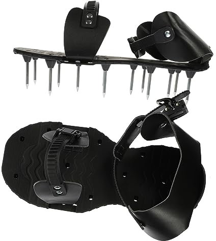 KITANDOVE 1paio Scarpe Aeratori per Regolabili Chiodati Giardinaggio per Aerazione del per e Compatti per del