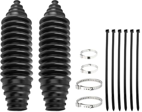 Oewnvmd Kit Herramientas para el Fuelle Dirección y el Piñón Cremallera Dirección Universal para Automóvil,Juego Fuelle Barra Dirección Interior Silicona A Prueba Polvo
