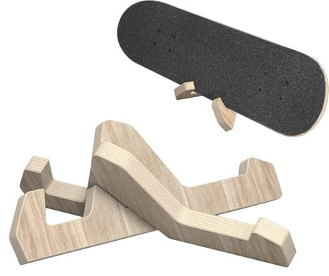 Skateboard-Ständer – Skateboard-Ständer | 1 Paar Skateboard-Regale | Skate-Deck-Wandhalterung | Snowboard-Hardware für Enthusiasten und Sammler, Familie, Zuhause