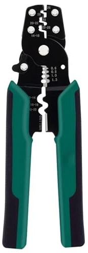 herramientas, alicates, Herramienta de crimpado manual multifunción for terminales eléctricos con pelado cables