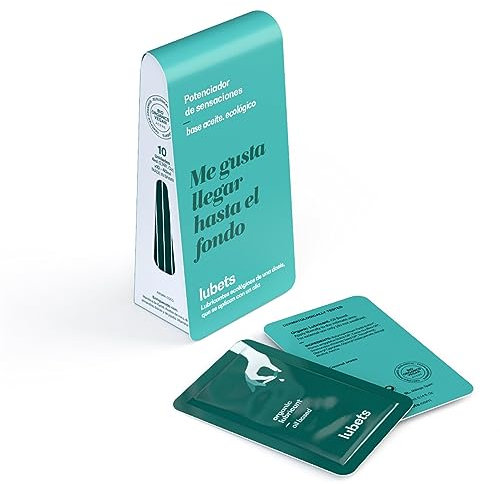 LUBETS - Lubricante Íntimo Ecológico Base Aceite 40ml | Con Manteca de Karité, Coco y Almendras | Natural y Vegano