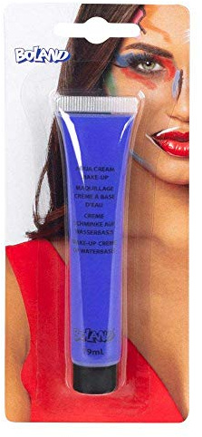 Boland - Aqua Creme Make-Up, Inhalt 19 ml in Tube, Schminke auf Wasserbasis, Mottoparty, Karneval, Halloween