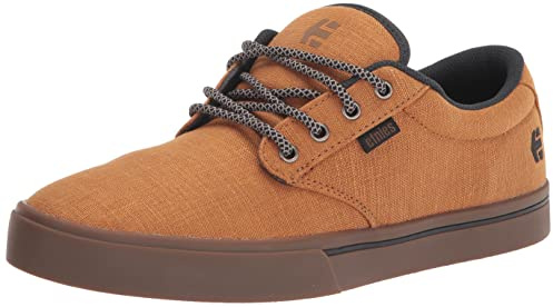 Etnies Jameson 2 Eco Skate Shoe, Brown/Navy/Gum - Sustainable, Comfortable, and Durable Footwear