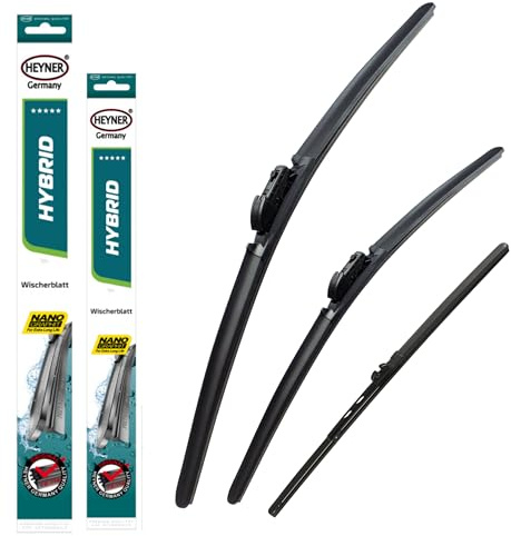Wiper Blades Fits Range Rover Sport 2017-2022 Facelift Model Heyner Hybrid 24 20 TLC 15X1 Full Set