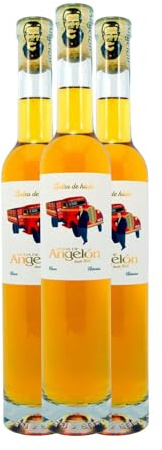 Sidra Viuda de Angelón Sidra de Hielo Media Botella 37 cl (Caja de 3 Media Botella de 37 cl)
