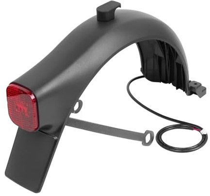 HLAQHL Kotflügel hinten, kompatibel mit Segway Ninebot KickScooter F2 Elektroroller, Kotflügelhalterung hinten, Bremse, Rücklichter, Stützteile