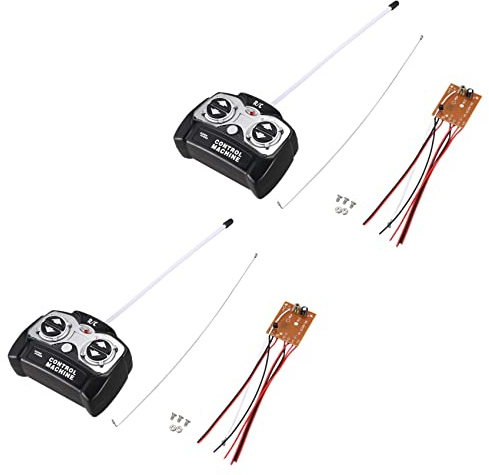 Nettoppo 2 x 5 Ch 27 MHz fjärrkontroll enhet mottagare kort fjärrkontroll för Rc Tank bil leksak radio system
