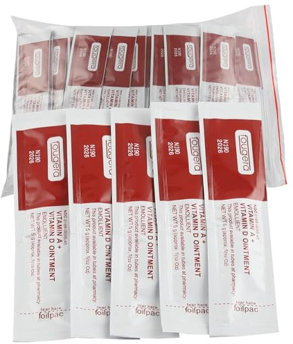 Narkysus Tattoo Scar Repair Gel Cream - 100 Pack Professional Aftercare Vitamins A&D Ointment for Tattoo Healing Removal Portable Skin Protection for Tattoo Artists and Studios