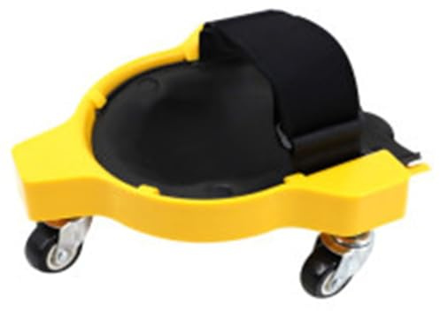 MonoSora Cuscinetto protettivo per ginocchia con schiuma a 360 gradi, per piastrelle, legno, pittura e giardinaggio, colore: rosso