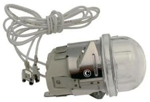 LAMPE HALOGENE+DOUILLE+CACHE pour four FAGOR BRANDT VEDETTE SAUTER DE-DIETRICH - 71X3442