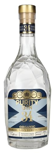 Purity 34 CRAFT NORDIC NAVY STRENGTH Organic Gin 57,1% Vol. 0,7l
