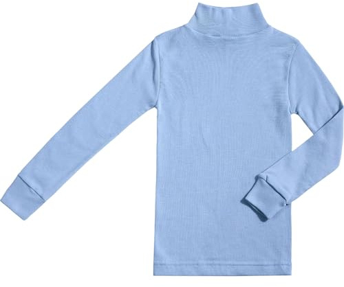 BABIDU Unisex Kinder 7000 Unterhemd, Himmelblau, 2 Jahre EU