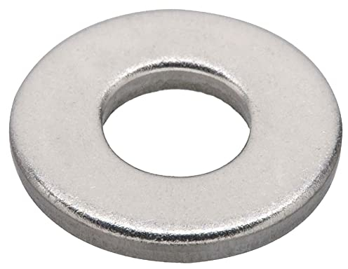 Blue Eyes Flach Unterlegscheiben aus Edelstahl DIN 125 A2 Beilagscheiben Karosseriescheiben, Rostfreie Flat Washers für Schrauben & Muttern & Gewindestange (M6, 50)