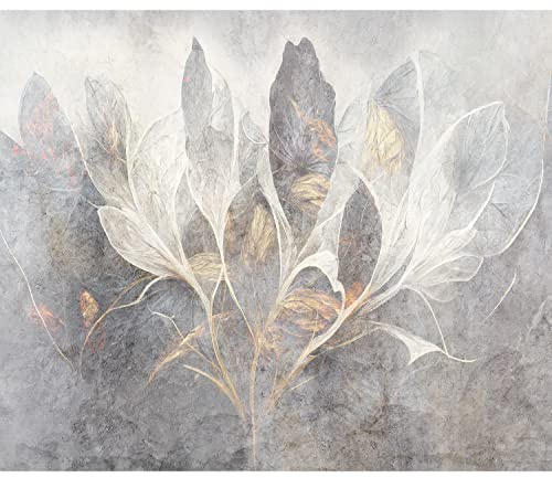 murando - Fototapete Vlies Blätter, 350x256 cm, Schlafzimmer, Wohnzimmer | Full HD Druck, 3D-Effekt, lichtbeständige Farben, ideal fürs Wohn- oder Schlafzimmer, schnelle Montage, lichtbeständig, edel