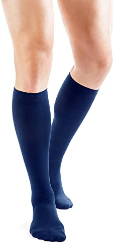 Relaxsan Medicale M1550 - Calze Compressione Graduata Donna Uomo classe 1 – K1, Gambaletti 15-21 MmHg con Fibra Riciclata