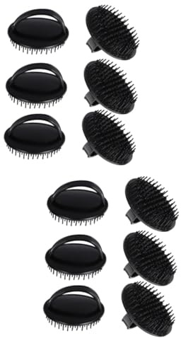 JECOMPRIS 2sets Kopfhaut Massage Pinsel Weichen Kamm Zähne Haar Kopfhaut Pinsel Für Shampoo Massage 6 Stücke * 2
