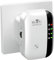 Ripetitore WiFi Potente per Casa Amplificatore WiFi 2024 Più Recente WLAN Ripetitore WiFi Extender 300Mbit/s 2.4GHz, Porta LAN, Supporta Modalità Ripetitore/Router/AP