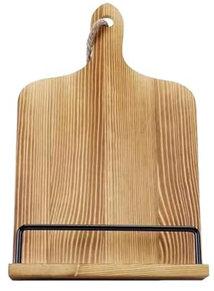Recipe Book Stand Holder, Adjustable Cookbook Stands for Kithchen, Wooden Cook Book Display Stand, Vintage Display Stands for Cooking, Kitchen, and Magazines
