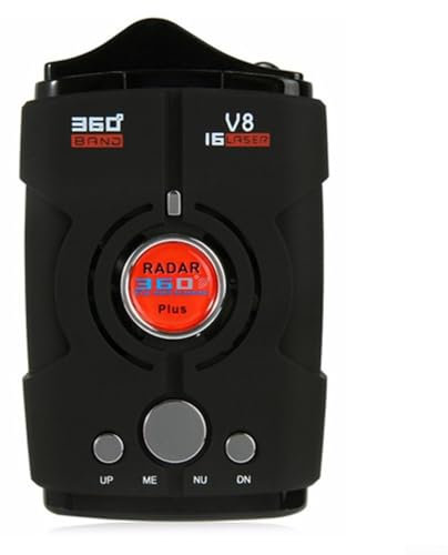 Gdfnmogo 360-Degree Car Speed Camera Detector With Voice System,Car Detector,Car Detection Device 360 Degree Protection