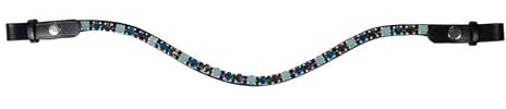HKM Aurora Stirnband, Azur/Blau, Pony