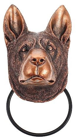Gadpiparty Türklopfer Aus Harz Türklopfer Mit Hundekopf-design Türgriff-accessoires Wanddekoration Für Zuhause