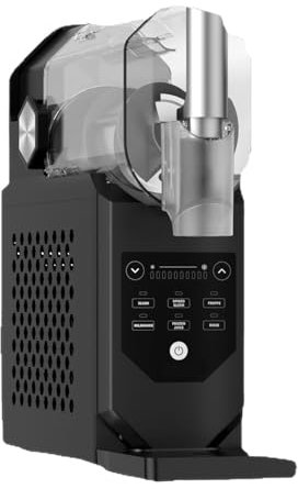 ERICAT Macchina per Granite, tritaghiaccio Elettrico con 5 programmi preimpostati, Grande capacità da 1,8 l e Tecnologia di congelamento rapido a 360°, per frappé, frullati, Cocktail, Vino