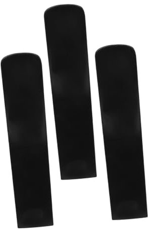 Beaupretty 3 Stück Saxophonblätter Langlebige Resin Reeds für Altsaxophon und Klarinette für Ununterbrochene und Aufführung Reiner und Verbesserte Tonqualität