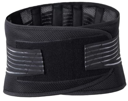 BIUDECO Cinturón Lumbar Deportivo para Correr y Fitness Soporte Protector para Espalda y Músculos Resistente y Flexible para Entrenamiento y Actividades al Aire