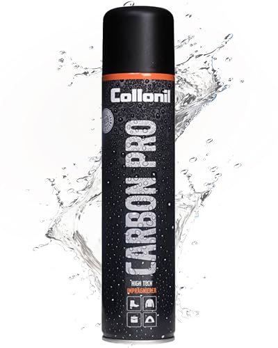 Collonil Carbon Pro Imprägnierspray – 200 ml - High-Tech Schutz für Schuhe, Jacken, Zelt und Cabrio Verdeck - fluorfreie Imprägnierung für Leder, vegane Materialien & Textilien – Made in Germany