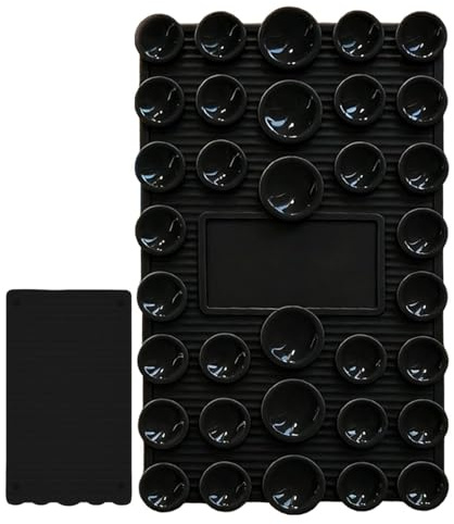 Silikongrepp med sugpropp, vikbart silikonstativ för sugkopp, mångsidig mobiltelefonhållare för skrivbord, säker handsfree-montering för , speglar, och resor