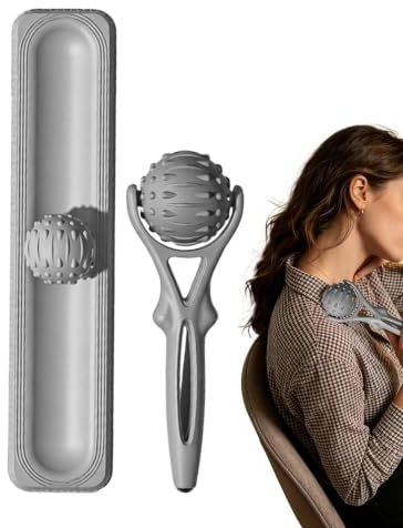 Manuellt Använda Massagebollar Rullande, handhållet verktyg för | Fasciaboll För Ryggen, Nacken, Skuldran, Höften, Vaden, Handen, Benen, Kroppen, samt Foten.