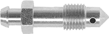 2 Stück Entlüfterschraube 3/8 x 24 Länge 36,7 mm Schlüsselweite 10 (Artikel Nr. 450108)