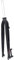 Milageto 26/27.5/29 Fahrrad Starrgabel 1 1/8 Threadless Straight Fork Scheibenbremse