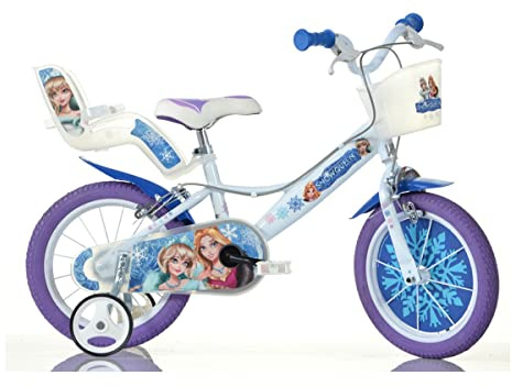 Dino Bikes för Snow Queen Flickcykel 16 tum