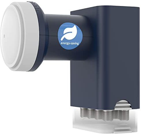 DUR-line Blue ECO Octo - Stromspar-LNB - 8 Teilnehmer - Premium-Qualität - 8-Fach, digital, Full HD, 4K, 3D