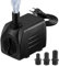 Bomba de Agua 25W 1800L/H 220V Mini Bomba de Acuario, Bomba Ajustable con 3 Boquilla y Cable de Alimentación, Bomba Sumergible Jardín Fuente de Estanque