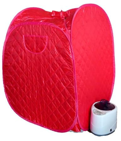 Juego de Sauna de Vapor portátil Personal, Kit de relajación de Sauna Interior con generador de Vapor de 2 litros y 1000 vatios, Tienda de campaña de SPA en casa para relajación desintoxicante (110