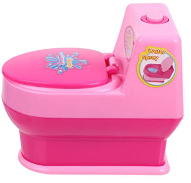 SOIMISS 1 Mini Petit Électroménager pour Tout-Petits Petit De Jeu Toilettes Salle De Bain Simuler des Pots pour Tout-Petits Jouets pour Nourrissons Jouets pour Enfants Pot pour