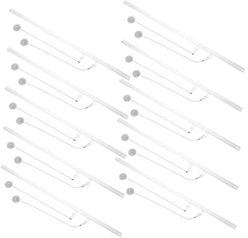 DIYEAH 10 Pezzi Supporti per Poster per Pubblicità Aziendale Facile Installazione e Rimozione per Supermercati e Negozi per Esposizioni Professionali e
