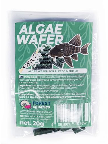 Forest Aquatics Algae Wafer Fish Food 20g