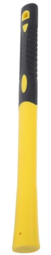 POPETPOP Shockproof with Detachable Design Ppr Hammer Handle Replacement Yellow Sturdy Plastic Handle for Camping and Handheld Tools for Long and Sledge Hammer Use
