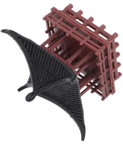 DOITOOL Statua Padiglione Cinese retrò in Miniatura, Ornamento Bonsai per Decorazioni Micro Paesaggio, Decorazione da Giardino e Scrivania Artigianale