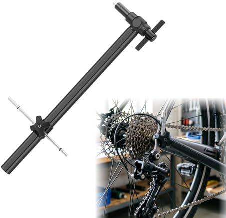 YuLiMirich Fahrrad Schaltauge Richtwerkzeug, Zentrierständer Fahrrad, Aluminiumlegierung Bike Repair Tool Richtwerkzeug für Schaltaugen Ausrichtungslehre, Reparatur und Wartung