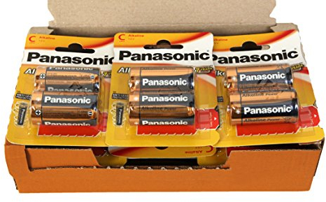 Panasonic POWER LR14 C – Pack de 24 piles alcalines