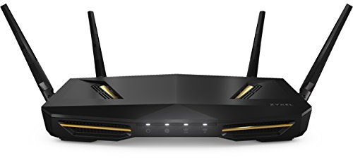 Zyxel Armor Z2 AC2600 MU-MIMO Wireless Cable Router per Gaming e Media con StreamBoost e Antenne Beamforming [NBG6817]