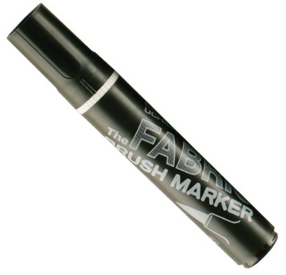 Uchida 722-C-1 Marvy Fabric Brush Point Marker, Black