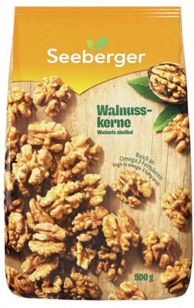Seeberger Walnusskerne, Walnüsse ohne Schale, ohne Zusatzstoffe (1 x 500 g)
